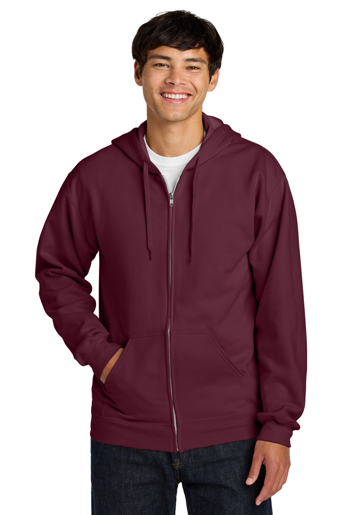 Gildan Softstyle® Midweight Fleece Full-Zip Hooded Sweatshirt - Image 5