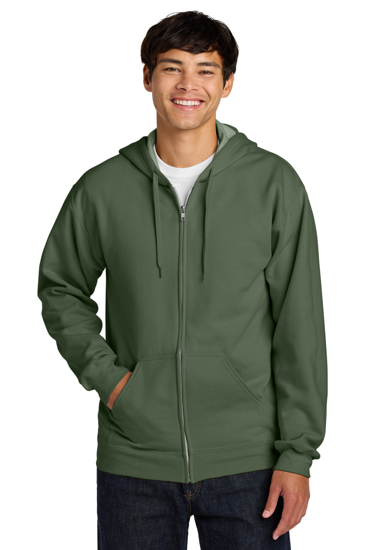 Gildan Softstyle® Midweight Fleece Full-Zip Hooded Sweatshirt - Image 6