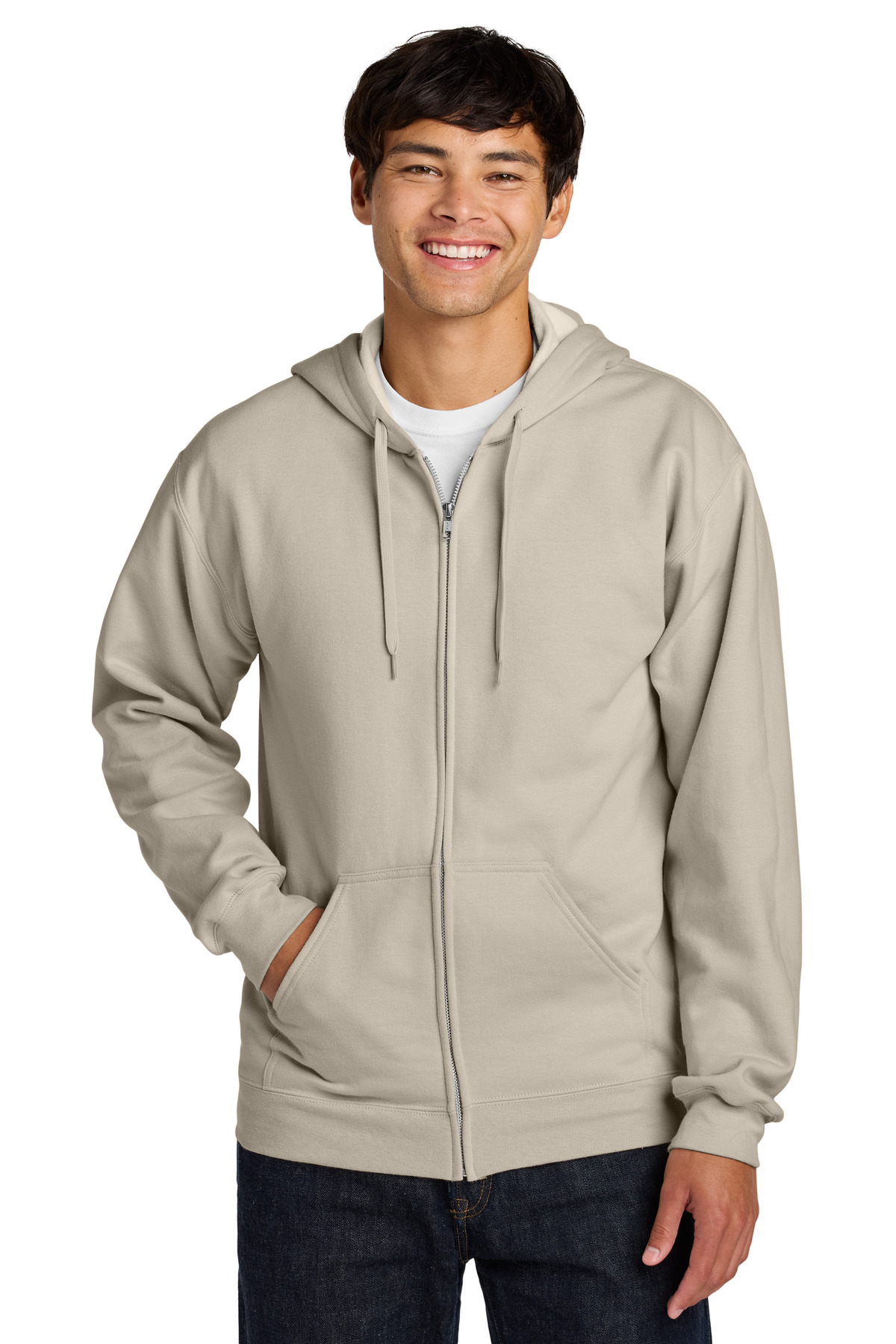 Gildan Softstyle® Midweight Fleece Full-Zip Hooded Sweatshirt - Image 7