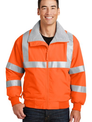 Port Authority® Enhanced Visibility Challenger™ Jacket with Reflective Taping.