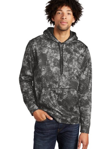 Sport-Tek® Sport-Wick® Mineral Freeze Fleece Hooded Pullover.