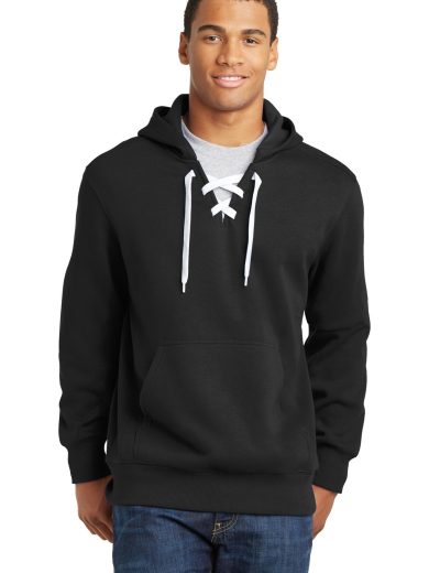 Sport-Tek® Lace Up Pullover Hooded Sweatshirt.