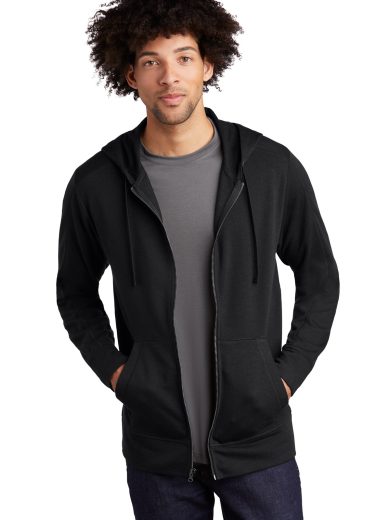 Sport-Tek ® PosiCharge ® Tri-Blend Wicking Fleece Full-Zip Hooded Jacket