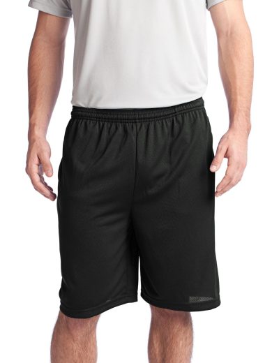 Sport-Tek® PosiCharge® Tough Mesh Pocket Short.