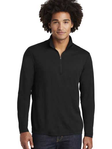 Sport-Tek ® PosiCharge ® Tri-Blend Wicking 1/4-Zip Pullover.