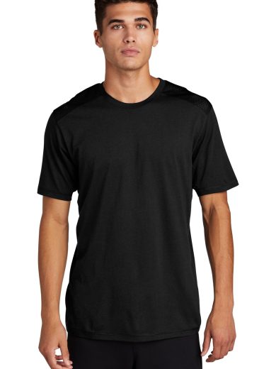 Sport-Tek ® PosiCharge ® Tri-Blend Wicking Draft Tee.