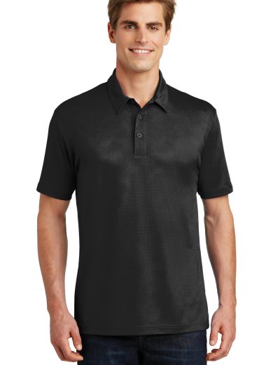Sport-Tek® Embossed PosiCharge® Tough Polo®.