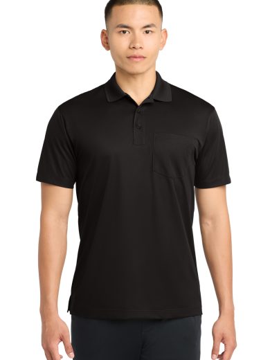 Sport-Tek® Micropique Sport-Wick® Pocket Polo.