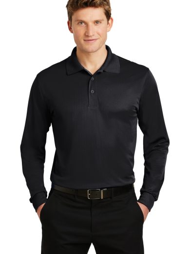 Sport-Tek® Long Sleeve Micropique Sport-Wick® Polo.