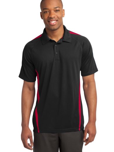 Sport-Tek® PosiCharge® Micro-Mesh Colorblock Polo.