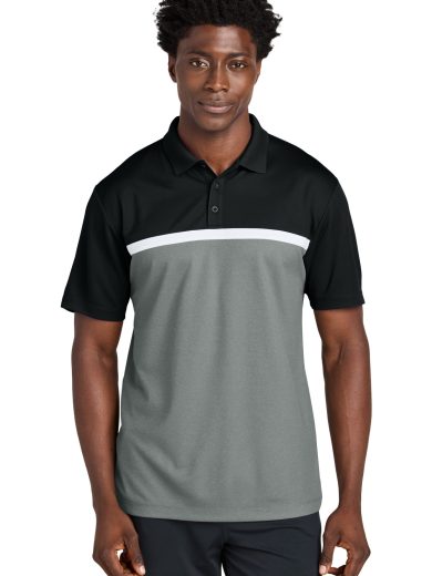 Sport-Tek® UV Micropique Colorblock Polo