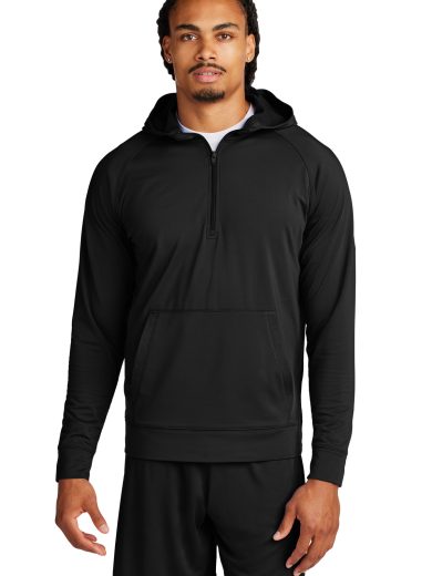 Sport-Tek® Sport-Wick® Stretch 1/2-Zip Hoodie