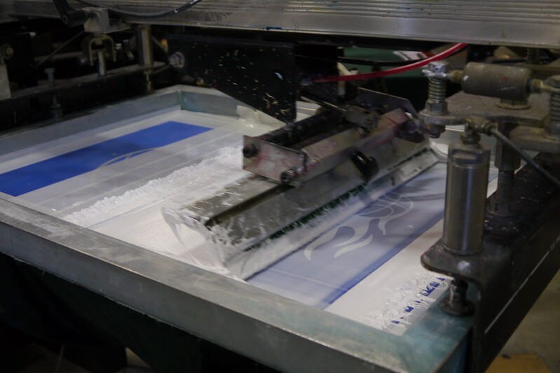 Screen Printing Process