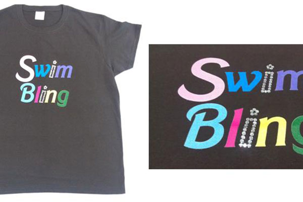 AMBRO Releases Swim Bling Rhinestone Swim T-Shirt