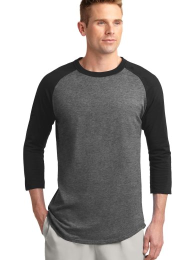 Sport-Tek® Colorblock Raglan Jersey.