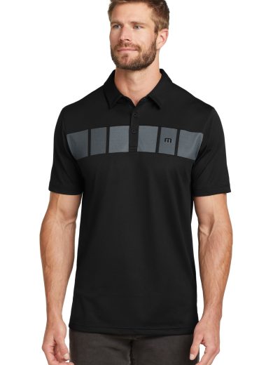 TravisMathew Cabana Chest Stripe Polo.