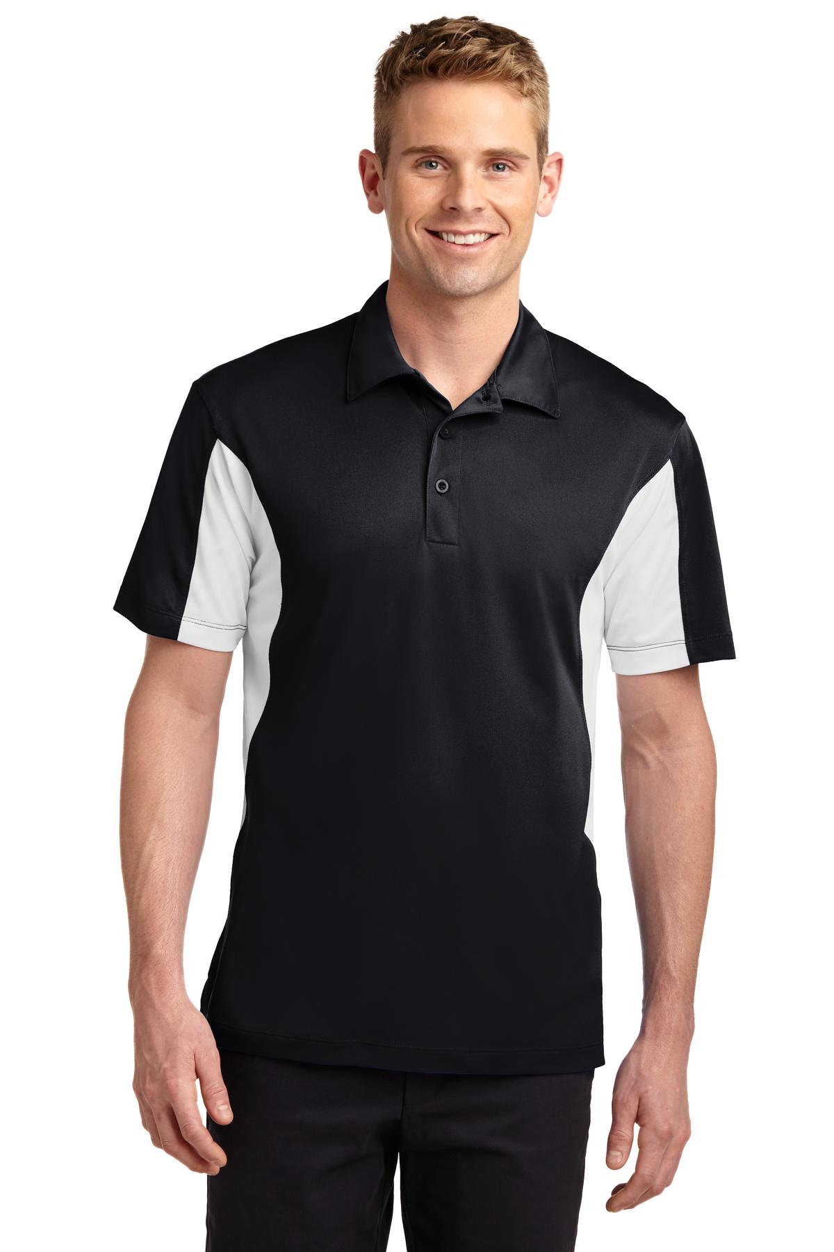 Sport-Tek® Tall Side Blocked Micropique Sport-Wick® Polo. - Image 2