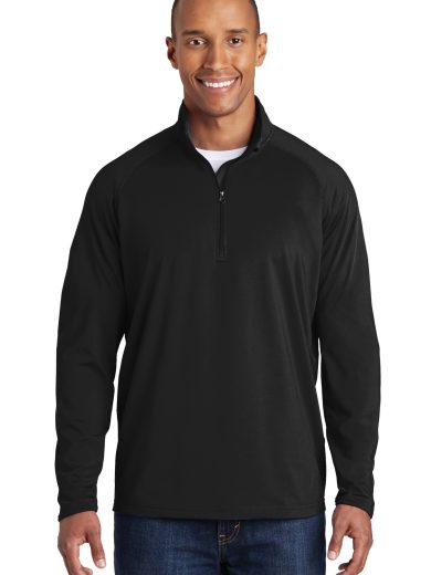 Sport-Tek® Tall Sport-Wick® Stretch 1/4-Zip Pullover.