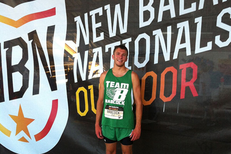 AMBRO Custom Running Gear Spotted At New Balance National Outdoor Track Meet
