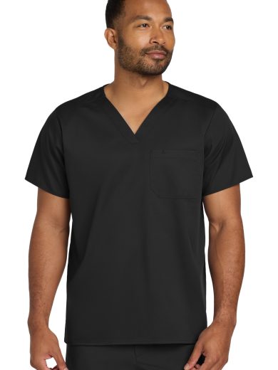 Wink® Unisex WorkFlex Chest Pocket V-Neck Top