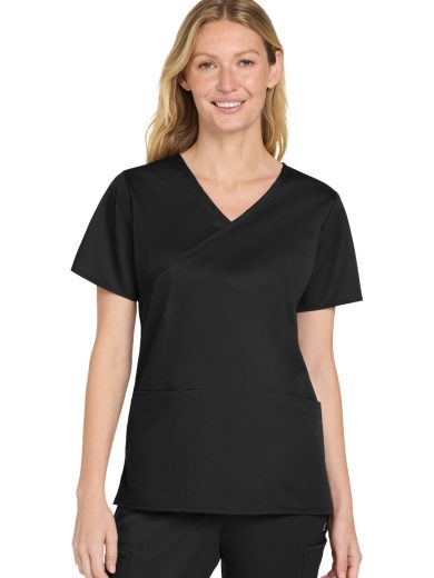 Wink® Women's WorkFlex™ Mock Wrap Top