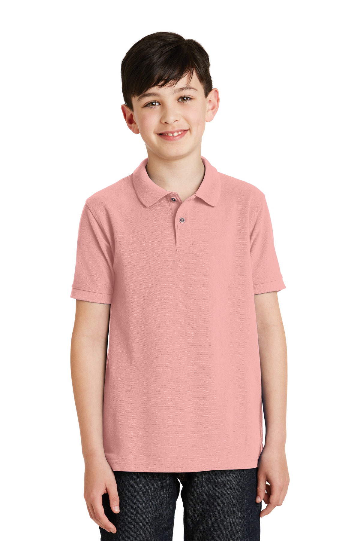 Port Authority® Youth Silk Touch™ Polo. - Image 7