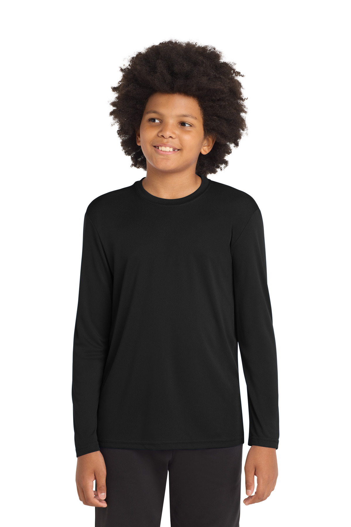 Sport-Tek® Youth Long Sleeve PosiCharge® Competitor™ Tee.