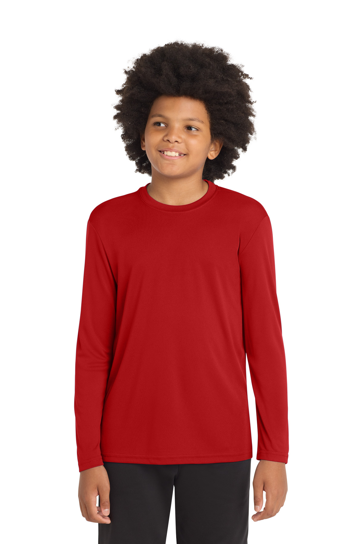 Sport-Tek® Youth Long Sleeve PosiCharge® Competitor™ Tee. - Image 4