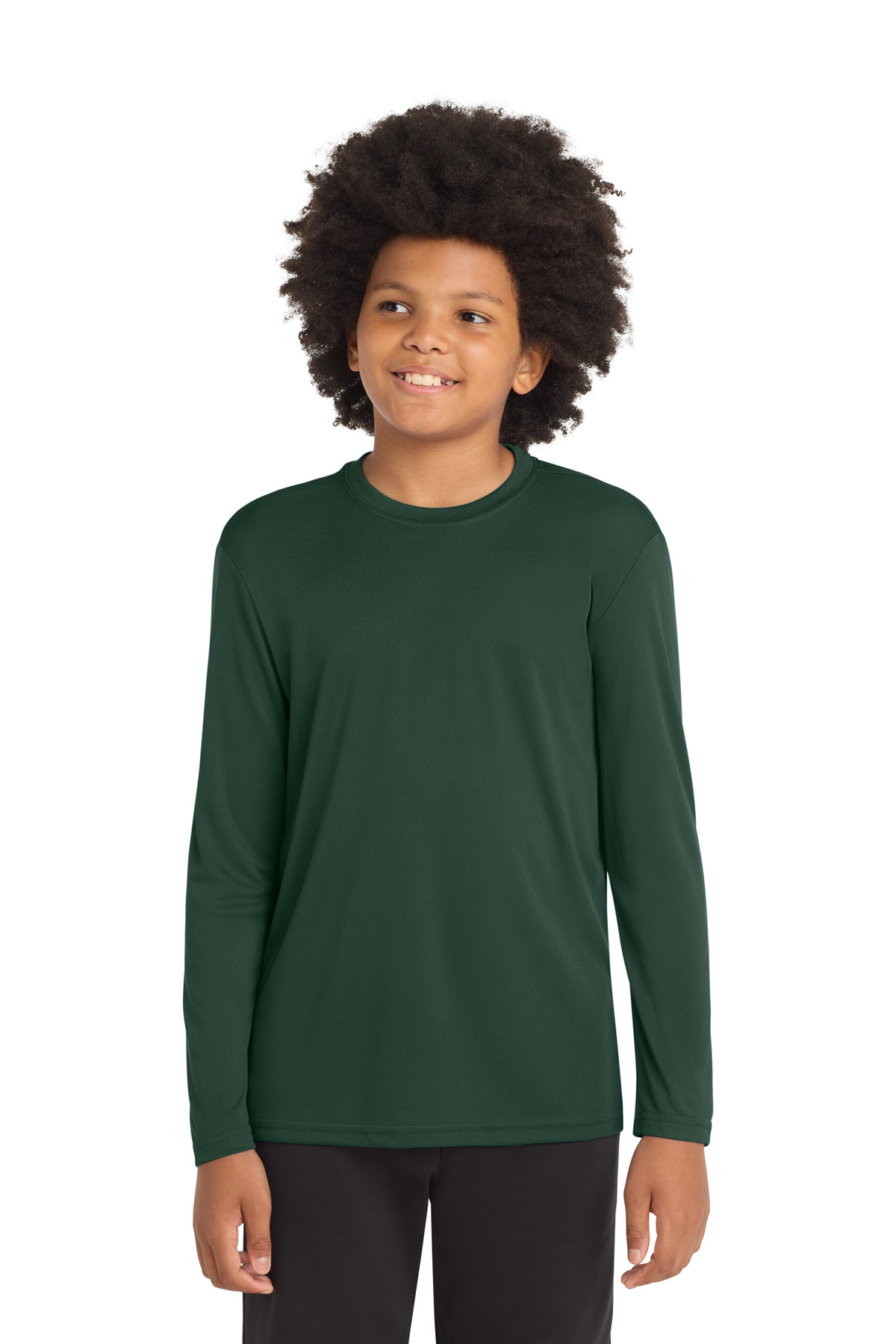 Sport-Tek® Youth Long Sleeve PosiCharge® Competitor™ Tee. - Image 8
