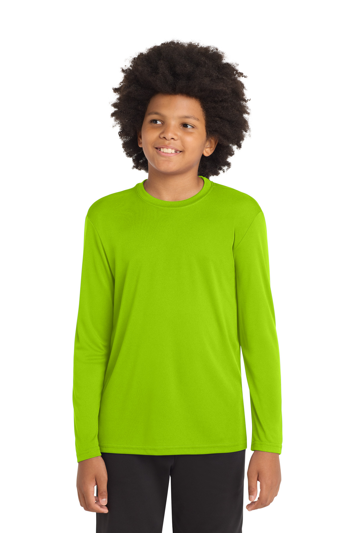 Sport-Tek® Youth Long Sleeve PosiCharge® Competitor™ Tee. - Image 13