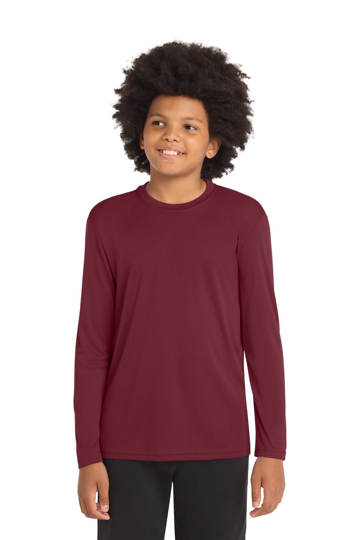 Sport-Tek® Youth Long Sleeve PosiCharge® Competitor™ Tee. - Image 7