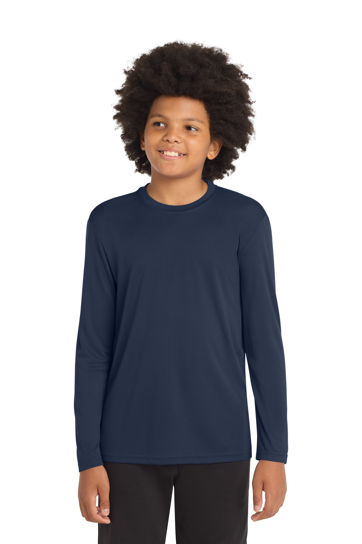 Sport-Tek® Youth Long Sleeve PosiCharge® Competitor™ Tee. - Image 3