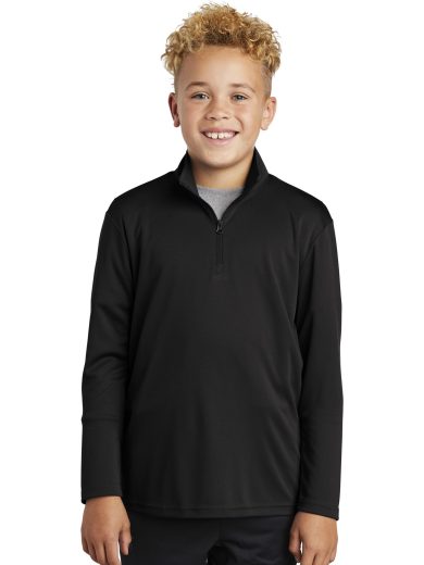 Sport-Tek ® Youth PosiCharge ® Competitor ™ 1/4-Zip Pullover.