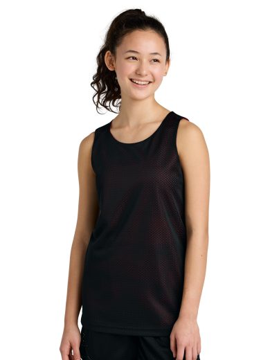 Sport-Tek® Youth PosiCharge® Reversible Mesh Tank