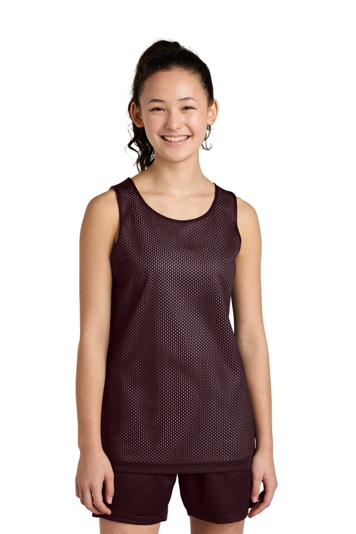 Sport-Tek® Youth PosiCharge® Reversible Mesh Tank - Image 6