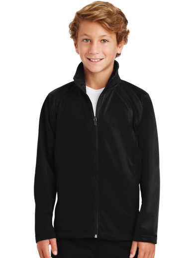Sport-Tek® Youth Tricot Track Jacket.