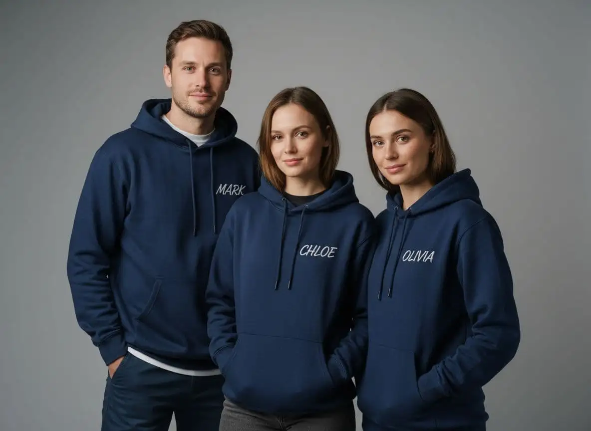 Custom Hoodies Embroidered For Real Teams And Real Brands