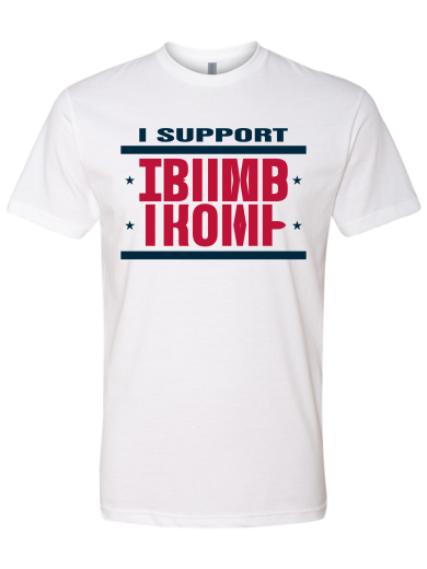 I Support Trump Ambigram T-Shirt