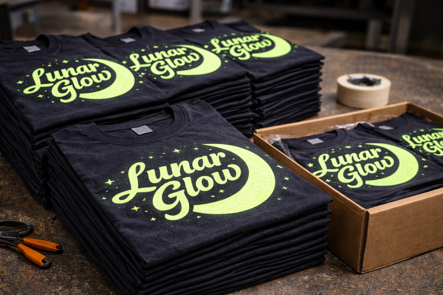 Custom Glow in the Dark Shirts for Bulk Events: How to Get a Strong Glow, Clean Print, and On-Time Delivery