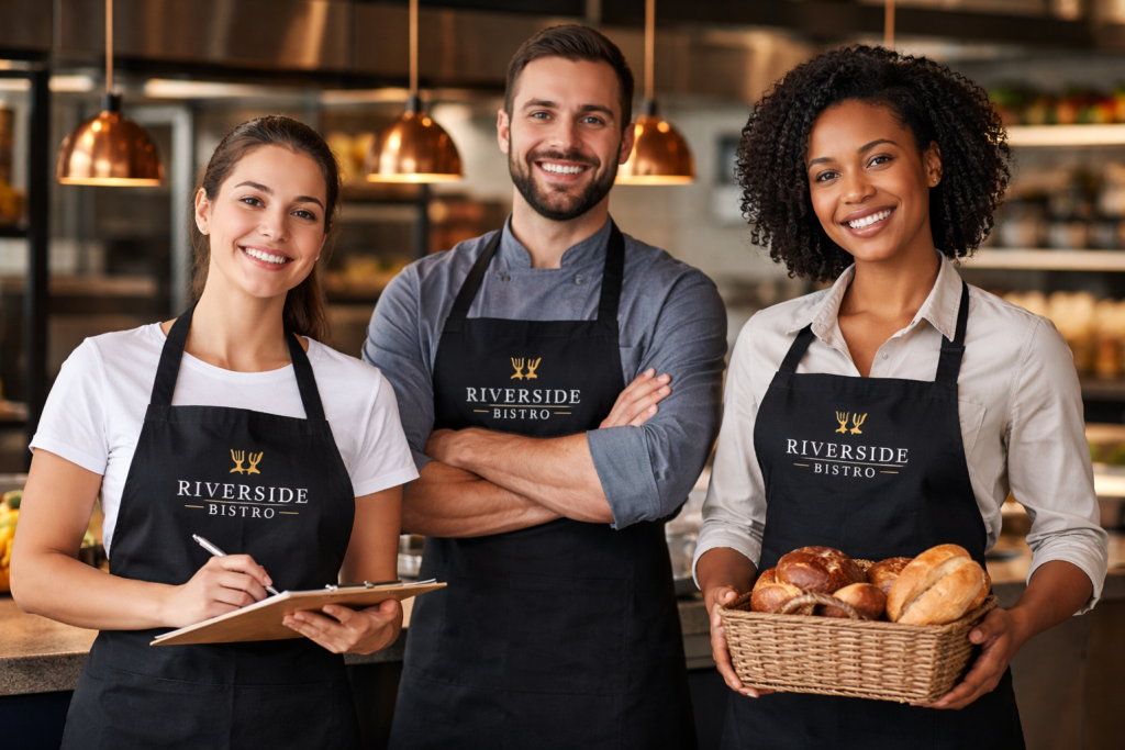 Custom Bib Aprons: How Buyers Choose Coverage That Actually Works