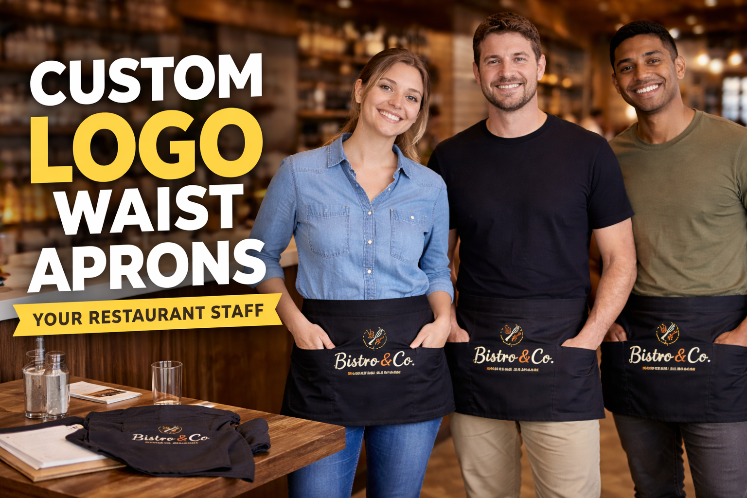 Custom Waist Aprons: A Practical Buyer’s Guide for Fast-Paced Work Environments