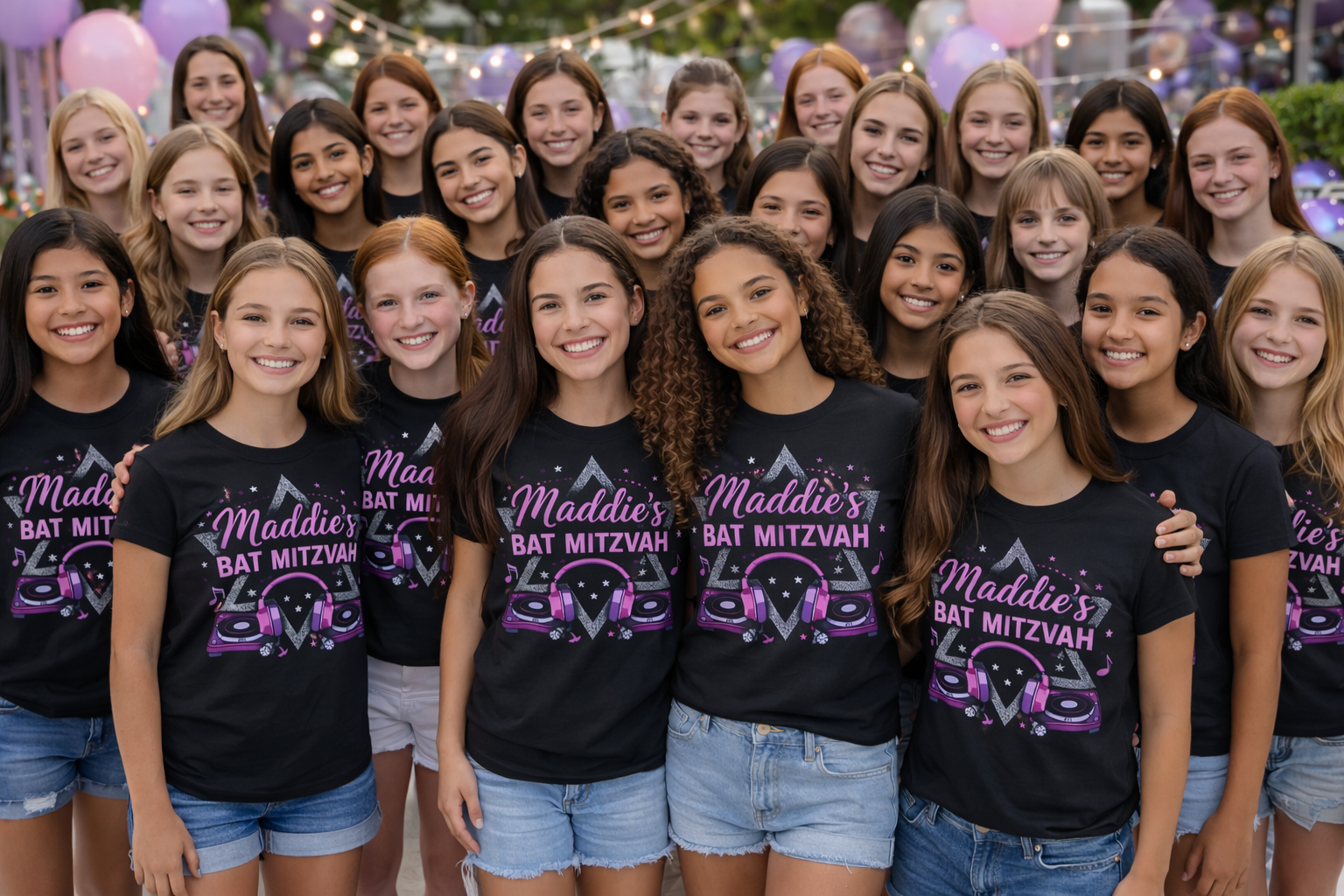 Bat Mitzvah Shirts That Feel Fun, Look Great in Photos, and Keep the Weekend Organized