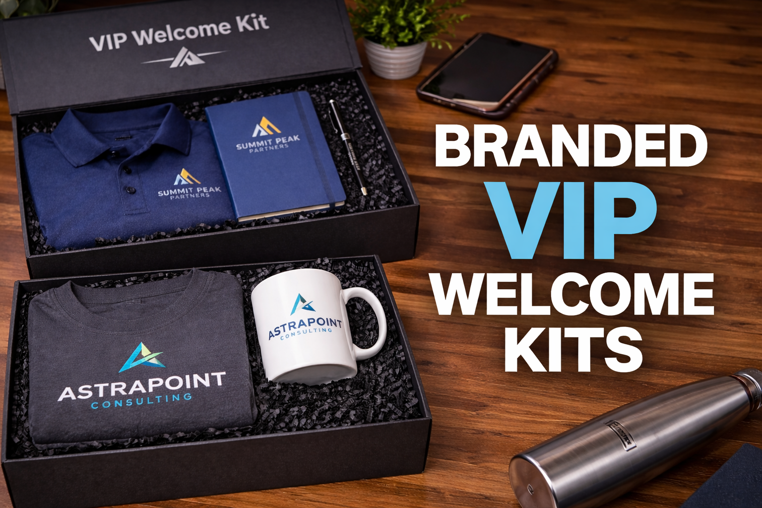 Branded Kit Assembly and Shipping for Corporate Welcome Boxes