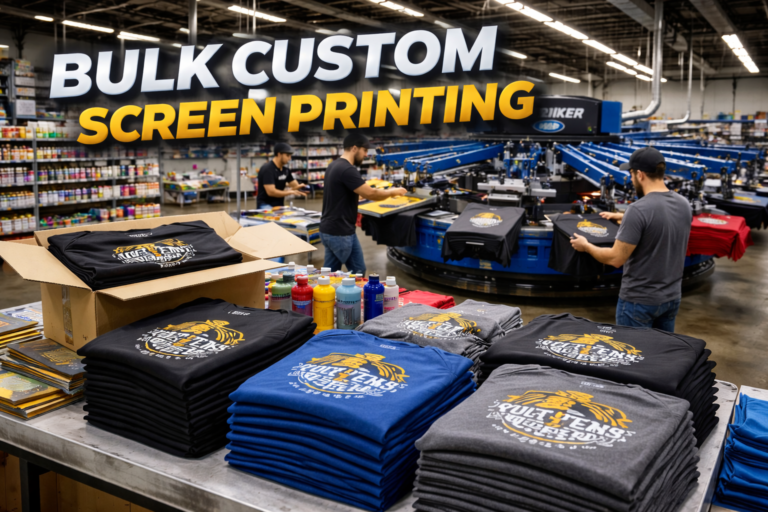 Tshirt Screen Printing for Bulk Orders (A Buyer’s Practical Guide)