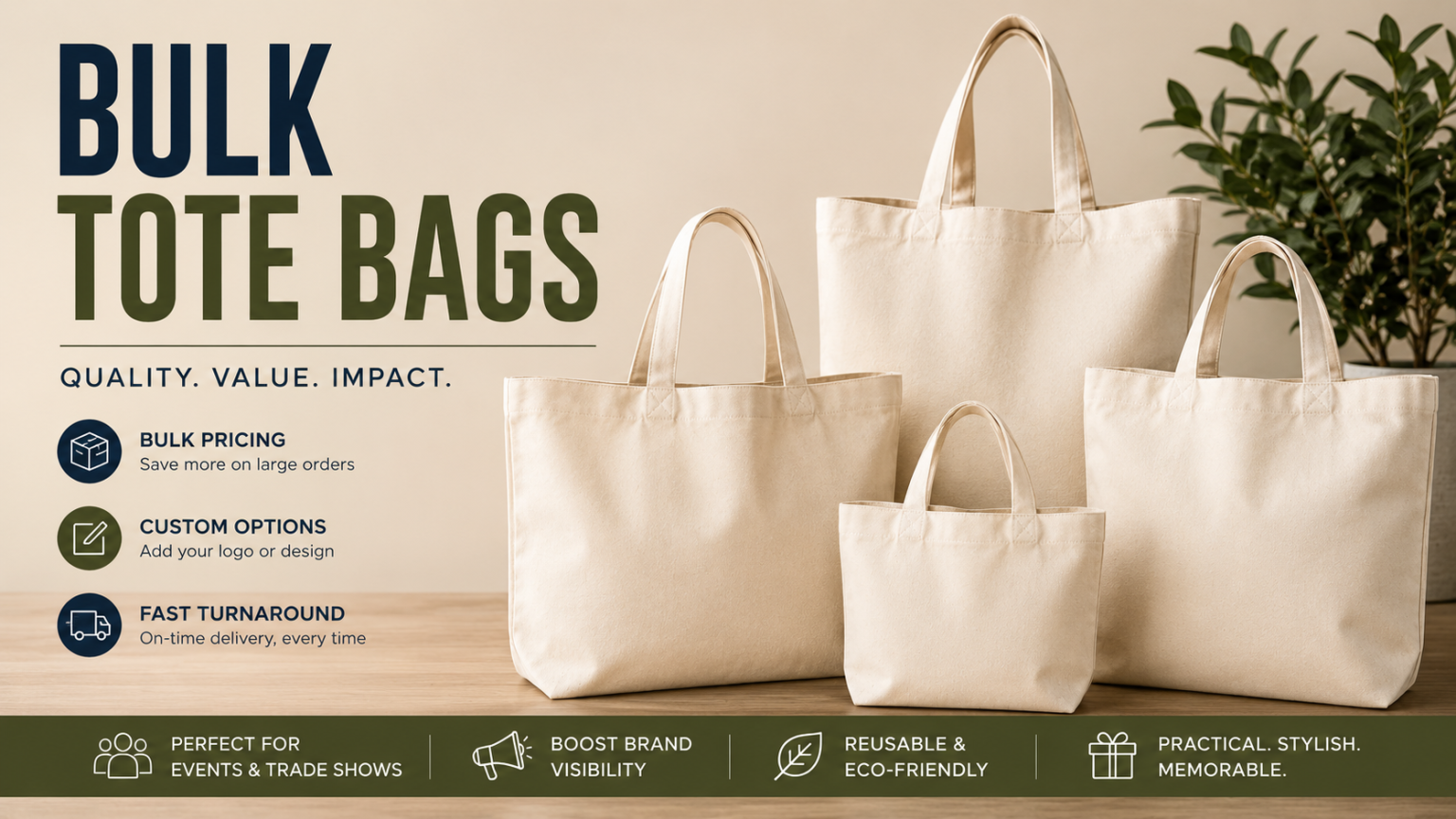 Bulk Tote Bags For Events: What To Check Before You Order