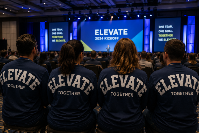 Corporate Event Large Back Print Jerseys