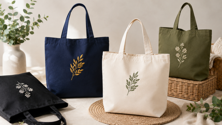 Custom Embroidered Totes for Events