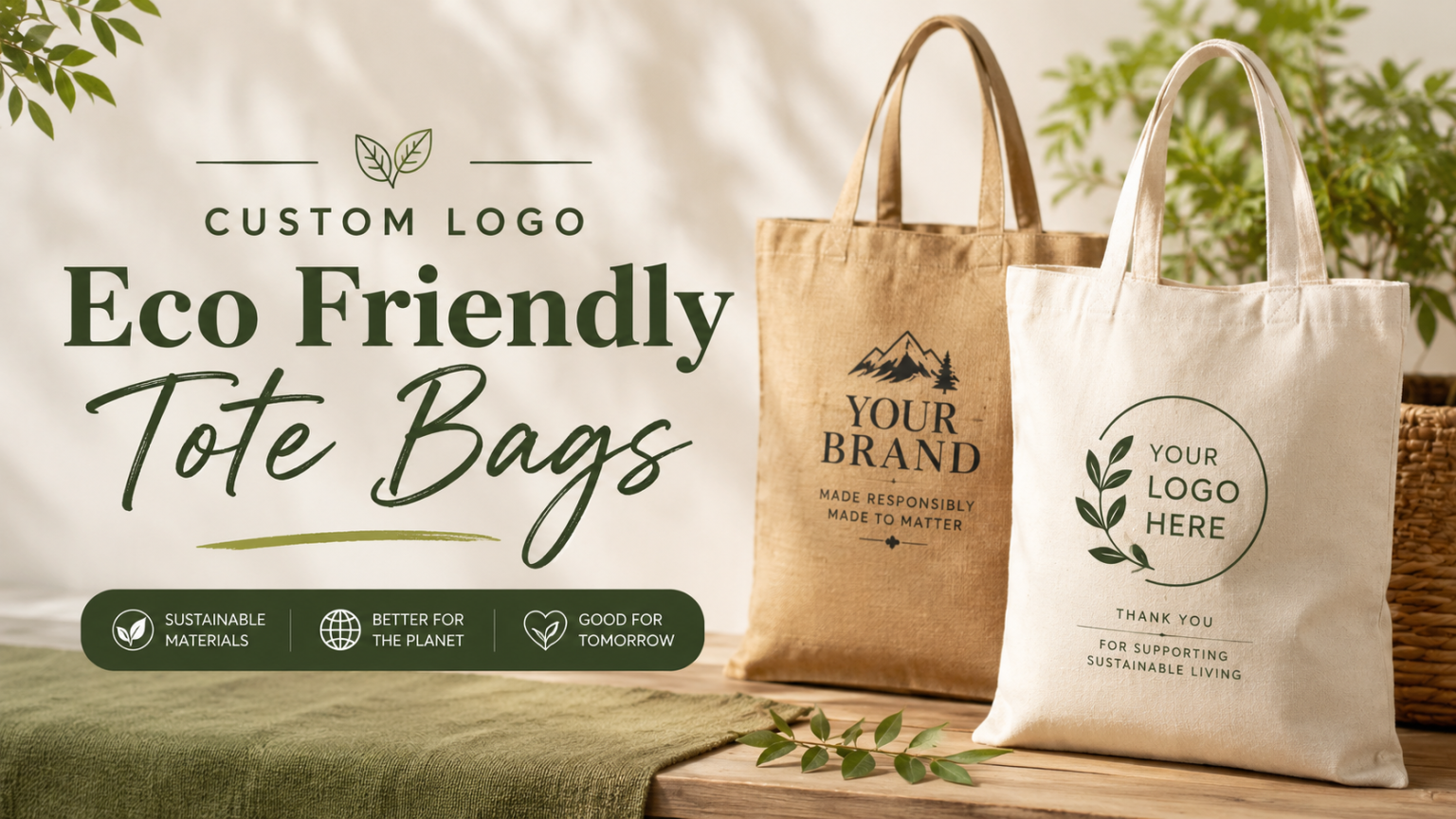 Eco Friendly Tote Bags for B2B Events: How to Choose