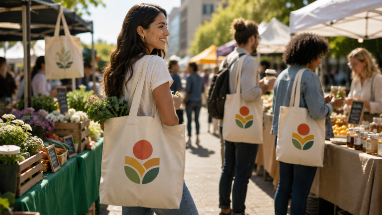 Environmentally Friendly Custom Tote Bags