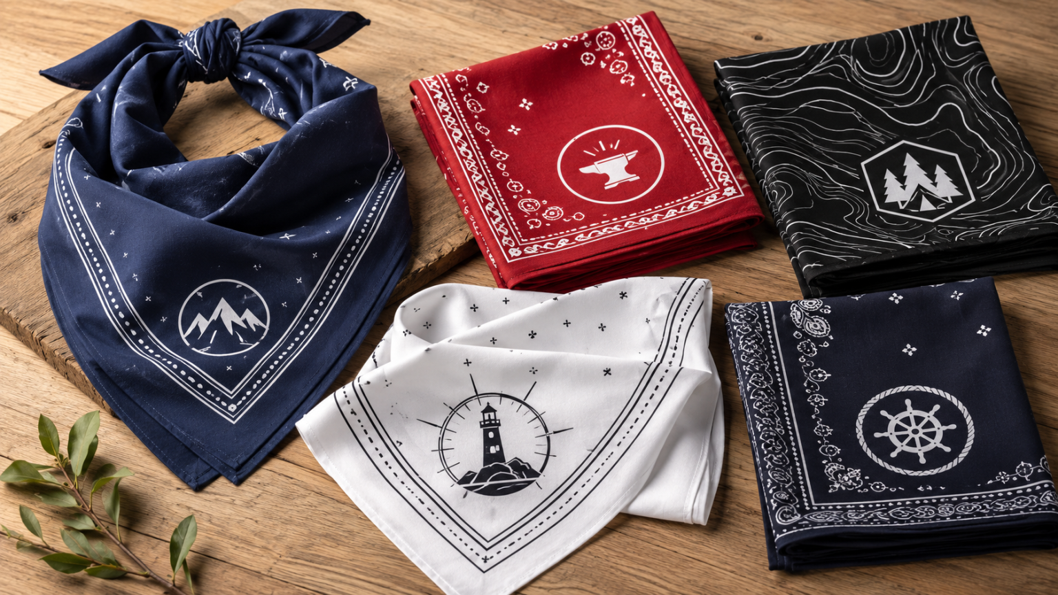 Custom Bandanas With Logo for Events and Bulk Orders